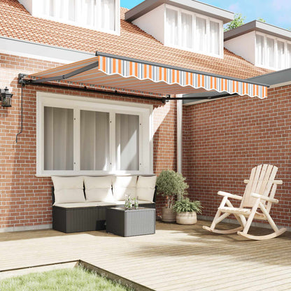 Awning Frame Blue and Orange 300 x 250 cm