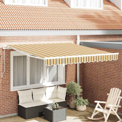 Awning Retractable Multicolour 300 x 250 x 165 cm Polyester