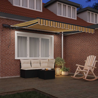 Retractable Awning Multicolour 300 x 250 cm
