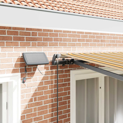 Retractable Awning Multicolour 300 x 250 cm