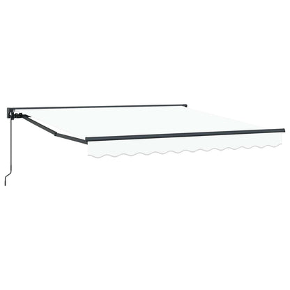 Awning Frame White 300 x 250 cm Polyester with PU coating