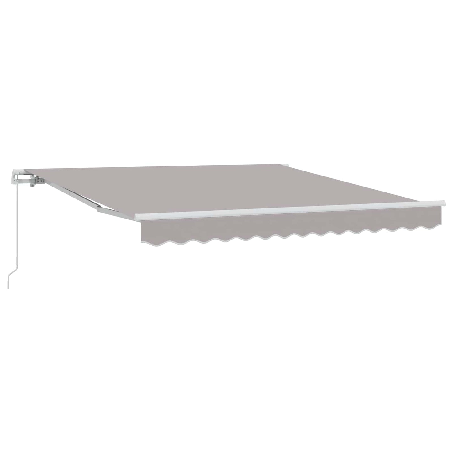 Retractable Awning Light Grey 300 x 250 x 165 cm
