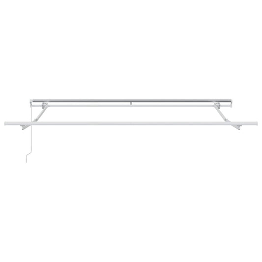 Retractable Awning Green and Yellow 300 x 250 x 165 cm