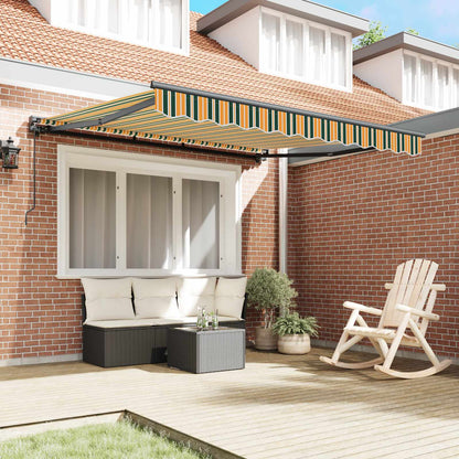 Awning Frame Green and Yellow 300 x 250 cm