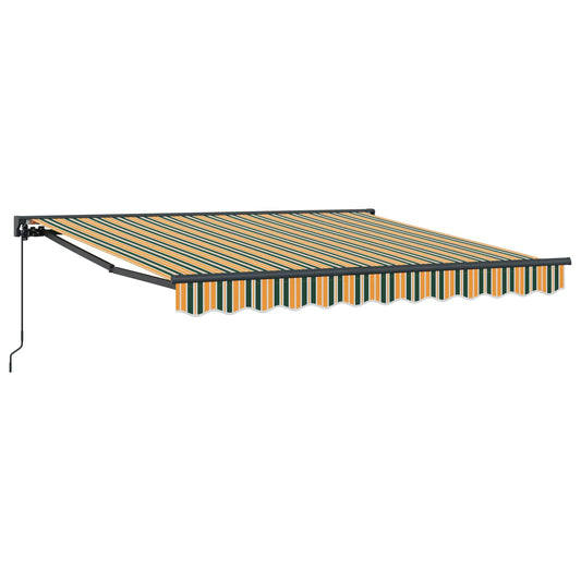 Awning Frame Green and Yellow 300 x 250 cm