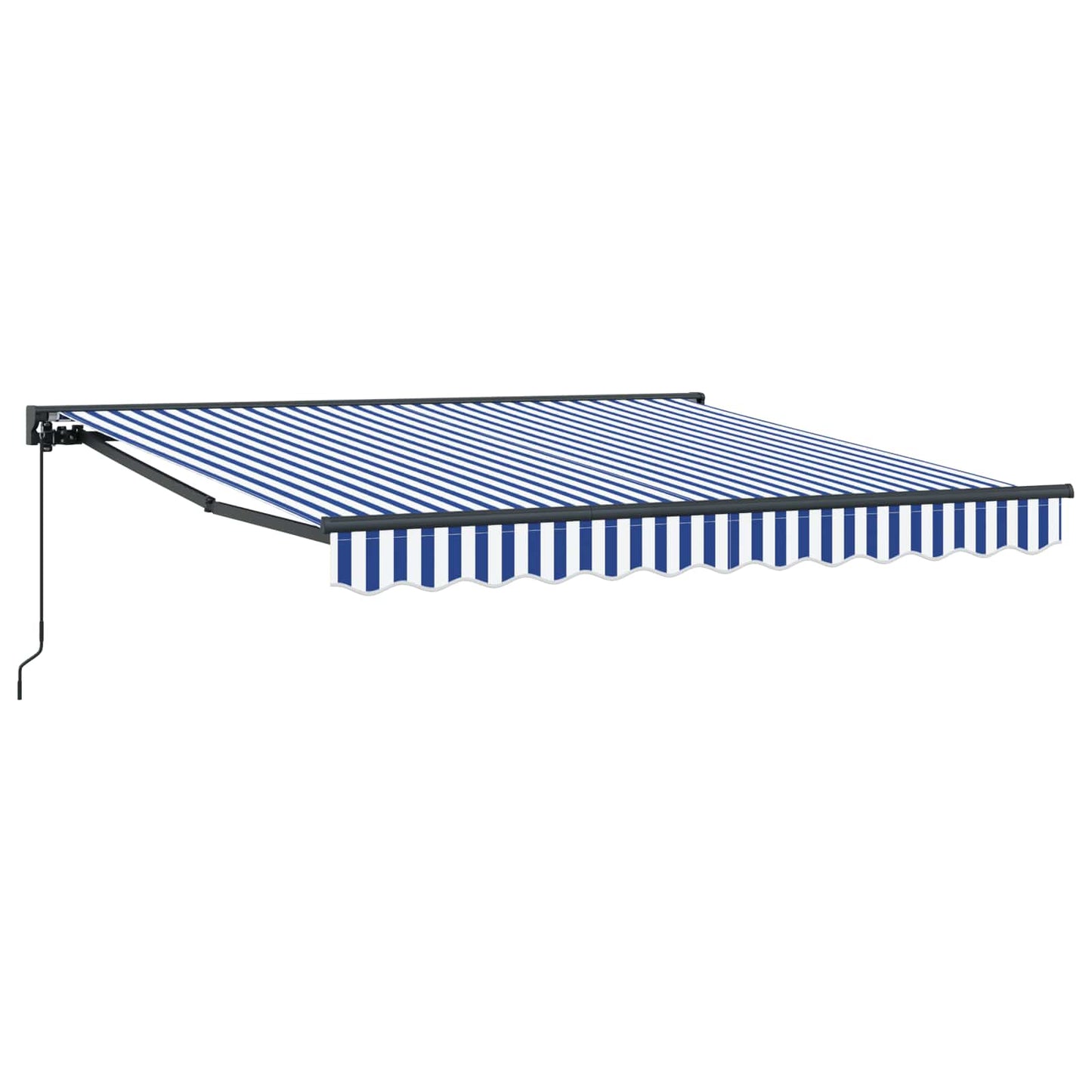 Awning Frame Blue and White 350 x 250 cm