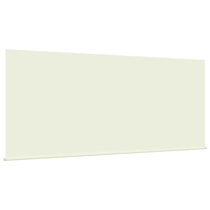 Retractable Awning Cream 350 x 250 cm Polyester and Aluminium