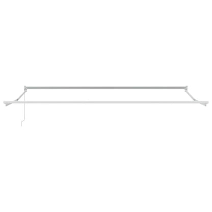 Awning Manual Red and Black 350 x 250 x 165 cm Polyester