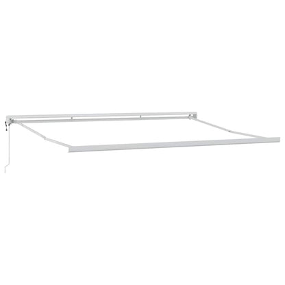 Retractable Awning Orange and brown 350 x 250 cm