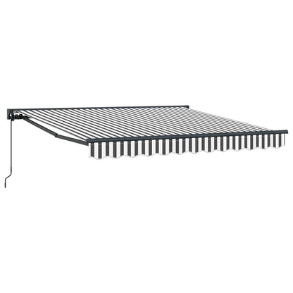 Awning Frame Anthracite and White 350 x 250 cm