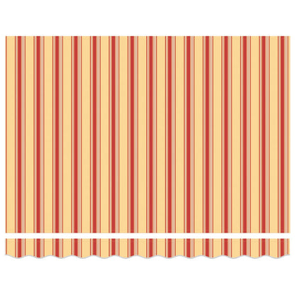 Awning Frame Multicolour 350 x 250 cm Polyester with PU coating