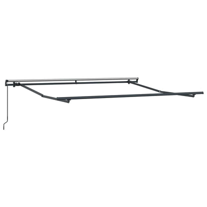 Retractable Awning Multicolour 350 x 250 cm Polyester and Steel