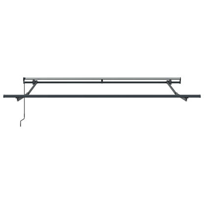 Retractable Awning Multicolour 350 x 250 cm Polyester and Steel