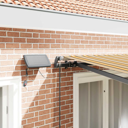 Retractable Awning Multicolour 350 x 250 cm