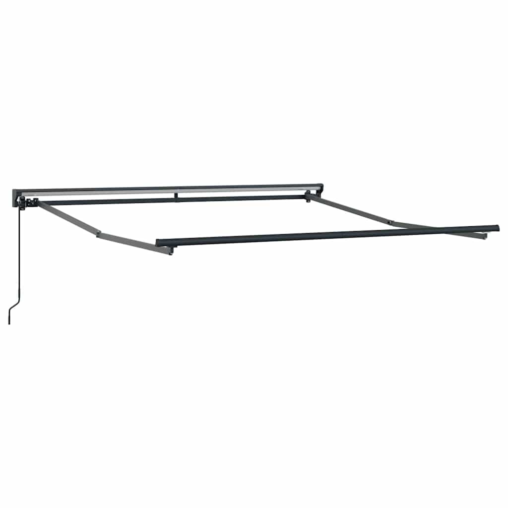 Awning Frame Red 350 x 250 cm Polyester with PU coating