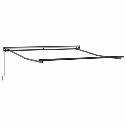 Awning Frame Red 350 x 250 cm Polyester with PU coating