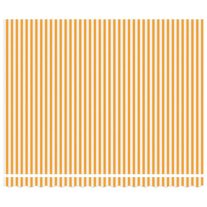 Awning Frame Yellow and White 400 x 300 cm
