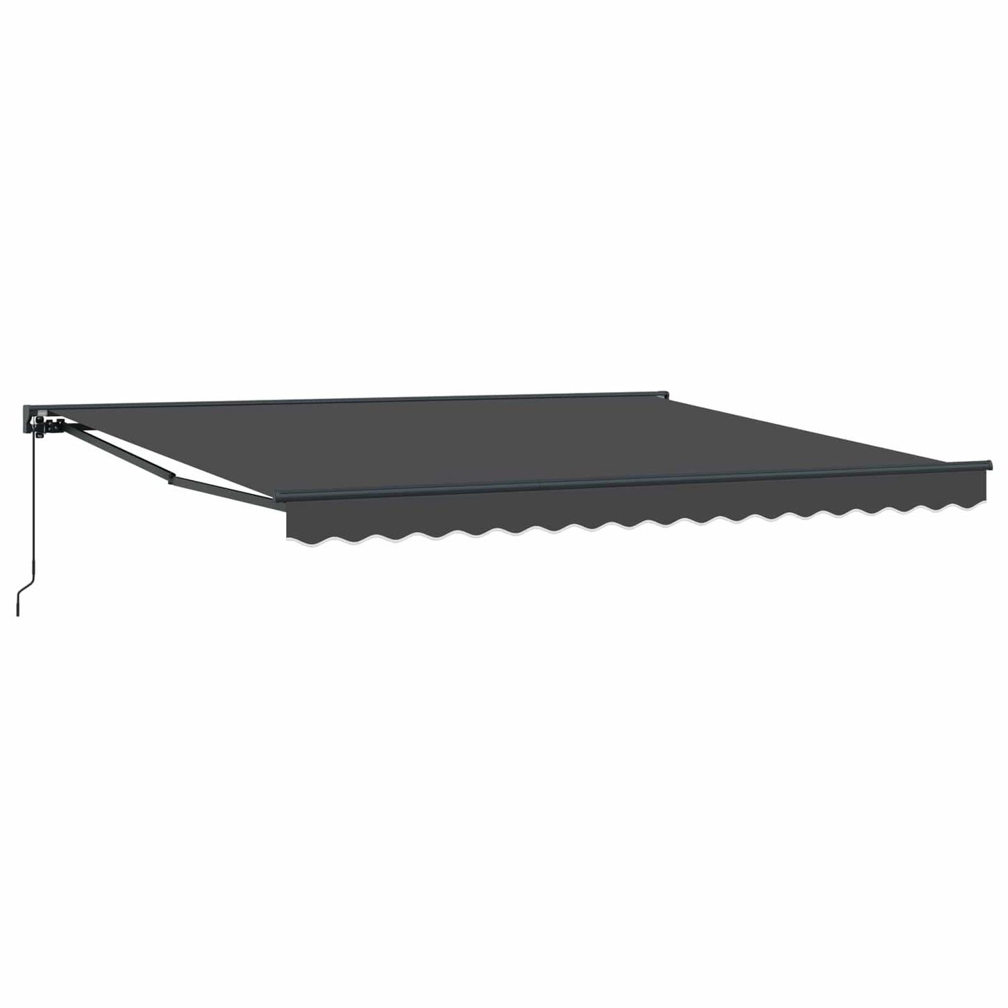 Awning Frame Anthracite 400 x 300 cm Polyester with PU coating