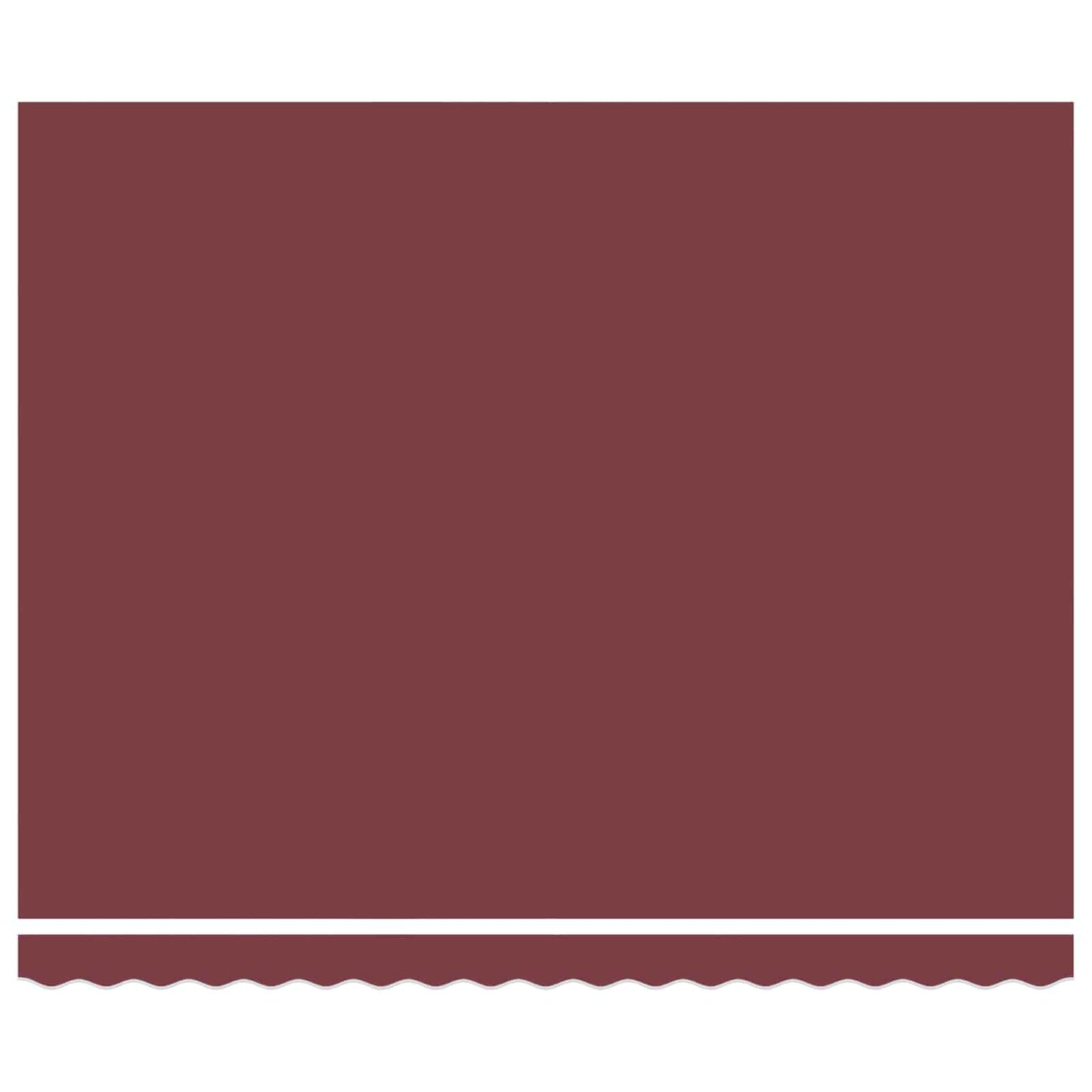 Awning Frame Burgundy 400 x 300 cm Polyester with PU coating