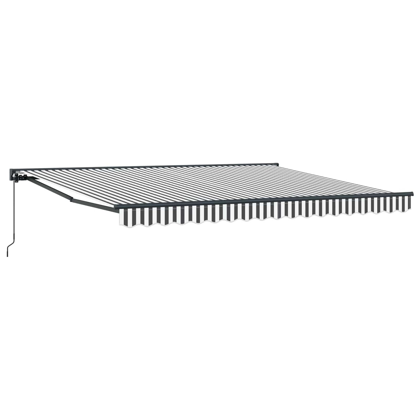 Awning Frame Anthracite and White 400 x 300 cm