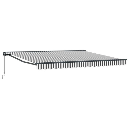 Awning Frame Anthracite and White 400 x 300 cm