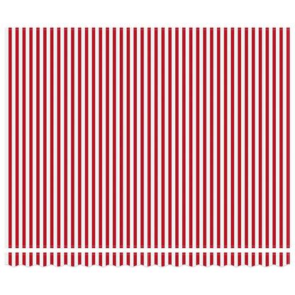 Awning Frame Red and White 400 x 300 cm