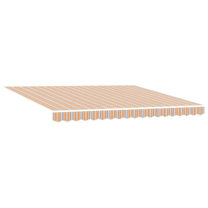 Retractable Awning Manual Multicolour 400 x 300 cm