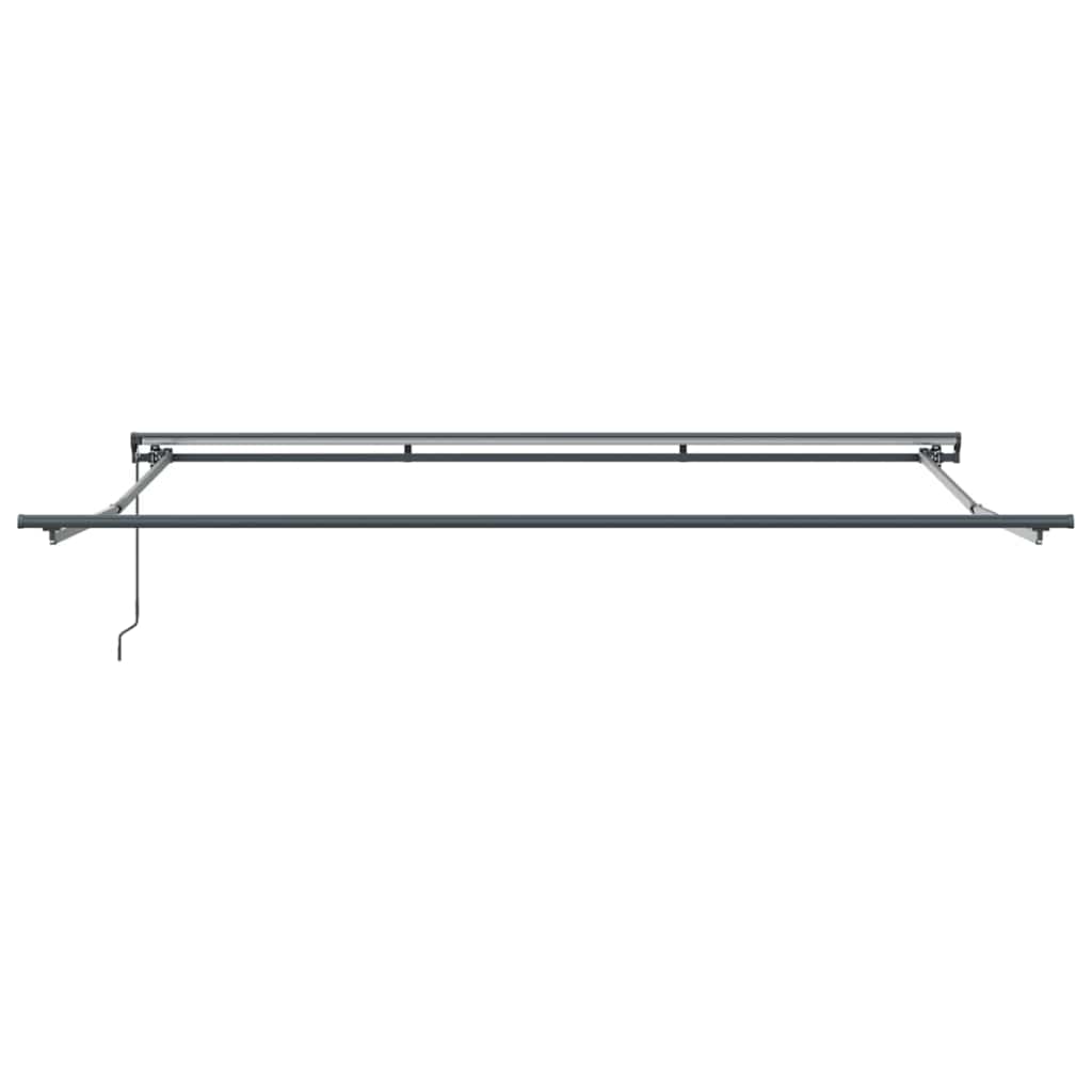 Awning Frame White 400 x 300 cm Polyester with PU coating