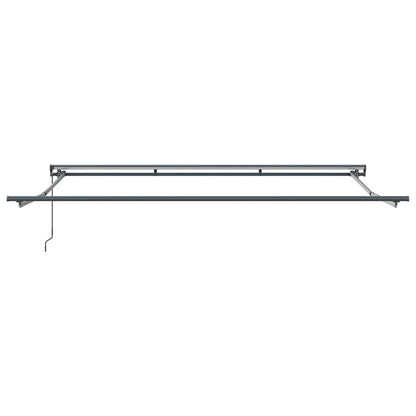 Awning Frame White 400 x 300 cm Polyester with PU coating