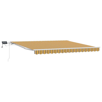 Retractable Awning Multicolour 400 x 300 cm