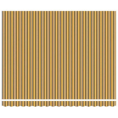 Retractable Awning Multicolour 400 x 350 cm Fabric