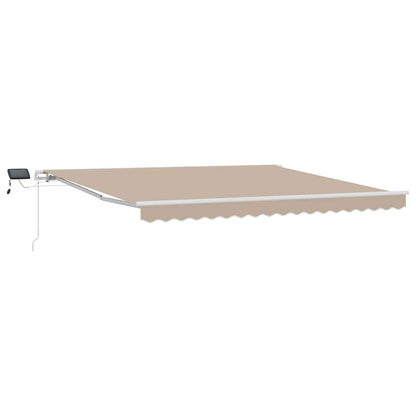 Retractable Awning with Manual 400 x 350 cm Fabric