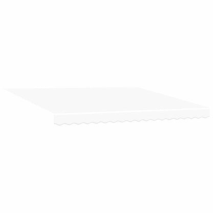 Awning Manual White 400 x 350 x 165 cm Polyester and Metal