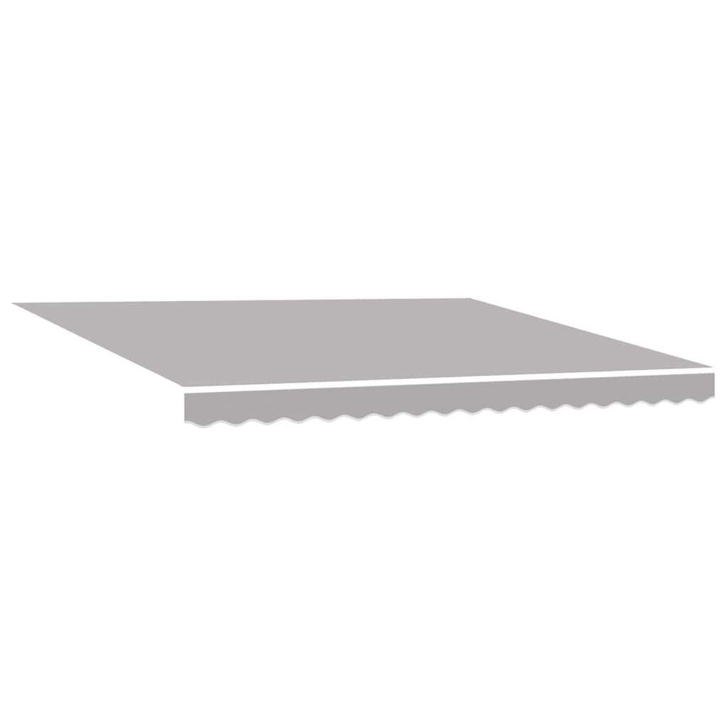 Retractable Awning Light grey 400 x 350 x 165 cm