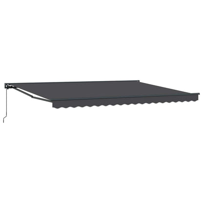 Awning Frame Anthracite 450 x 300 cm Polyester with PU coating