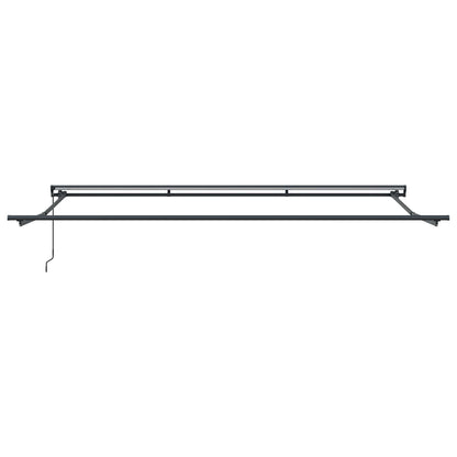 Retractable Awning Manual Anthracite 450 x 300 cm