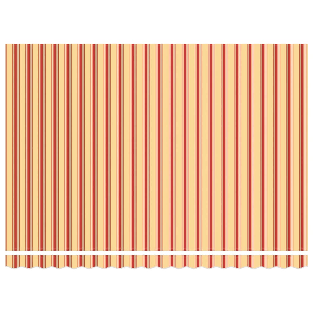 Retractable Awning Yellow and Orange 450 x 300 cm