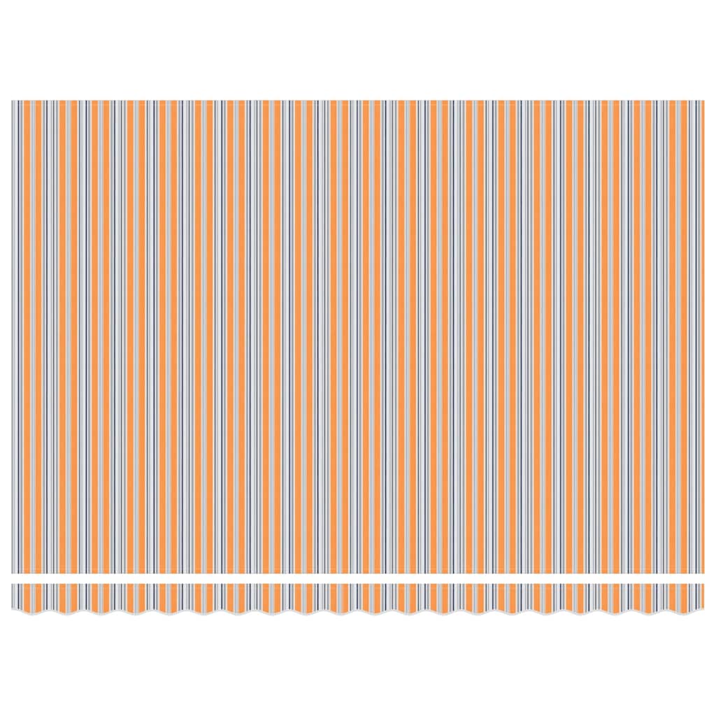Retractable Awning Multicolour 450 x 350 cm