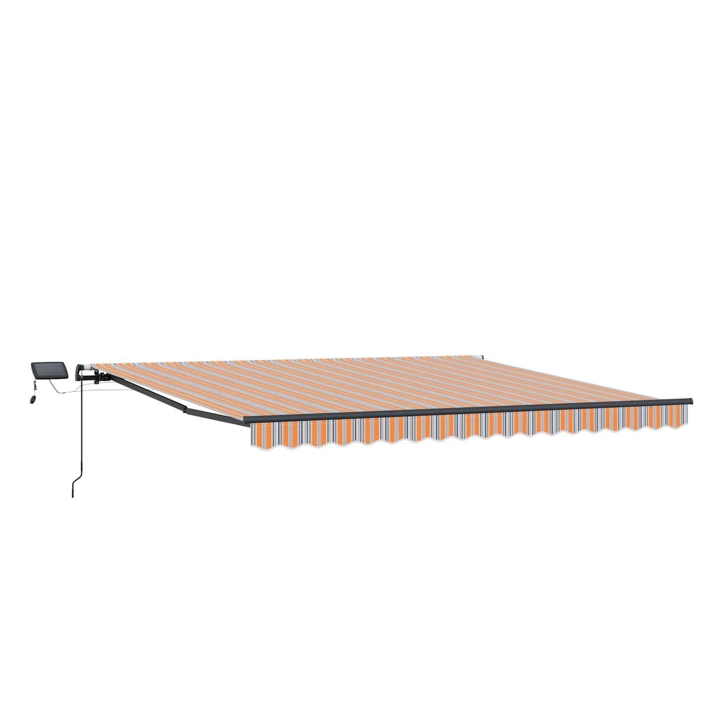 Retractable Awning Multicolour 450 x 350 cm