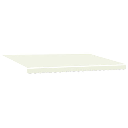 Awning Frame Cream 500 x 300 cm Polyester with PU coating
