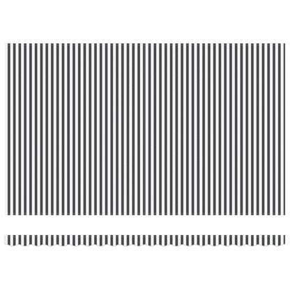 Retractable Awning Manual Anthracite and White 500 x 300 cm