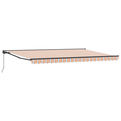 Awning Frame Blue and Orange 500 x 300 cm