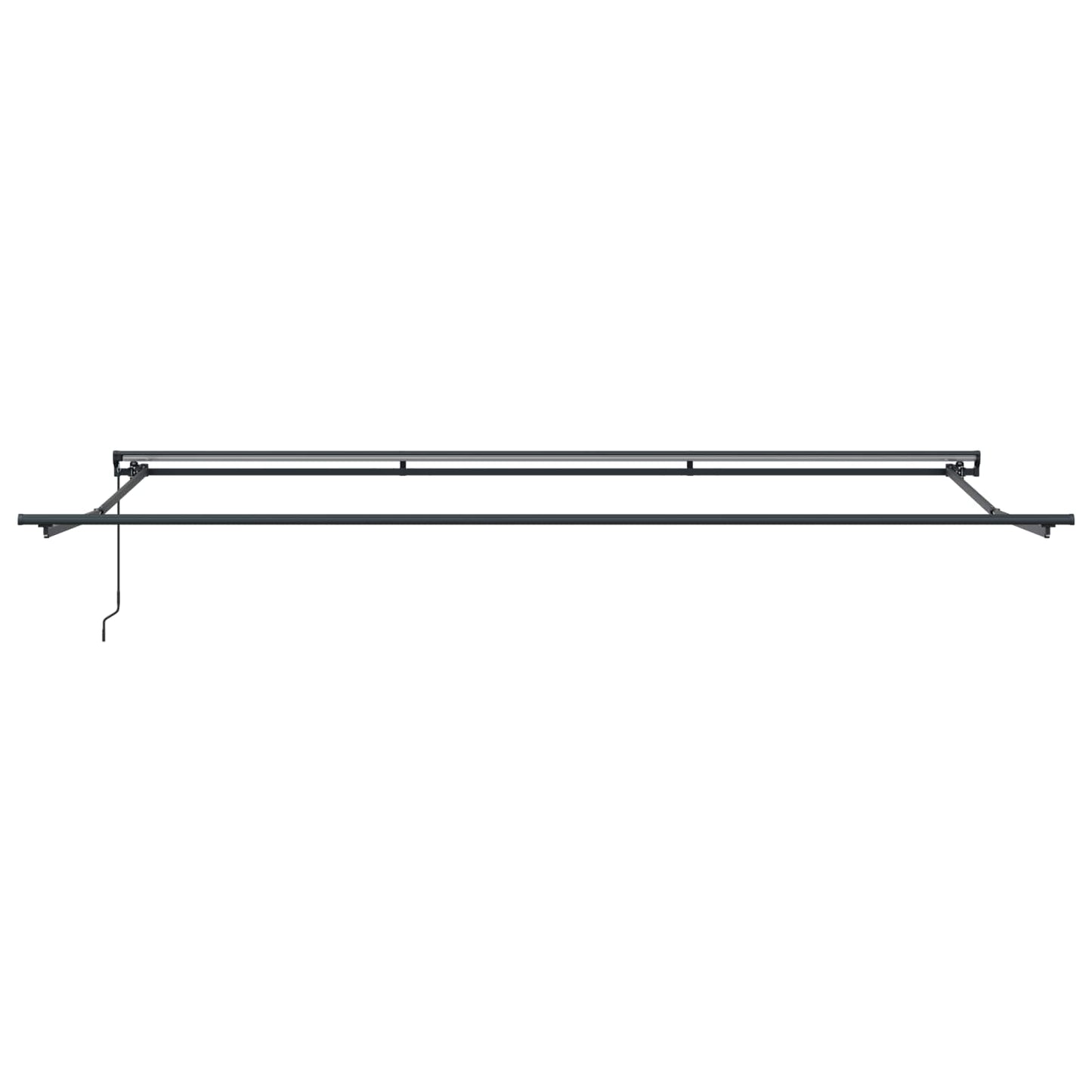 Awning Frame Beige 500 x 300 cm Polyester with PU coating