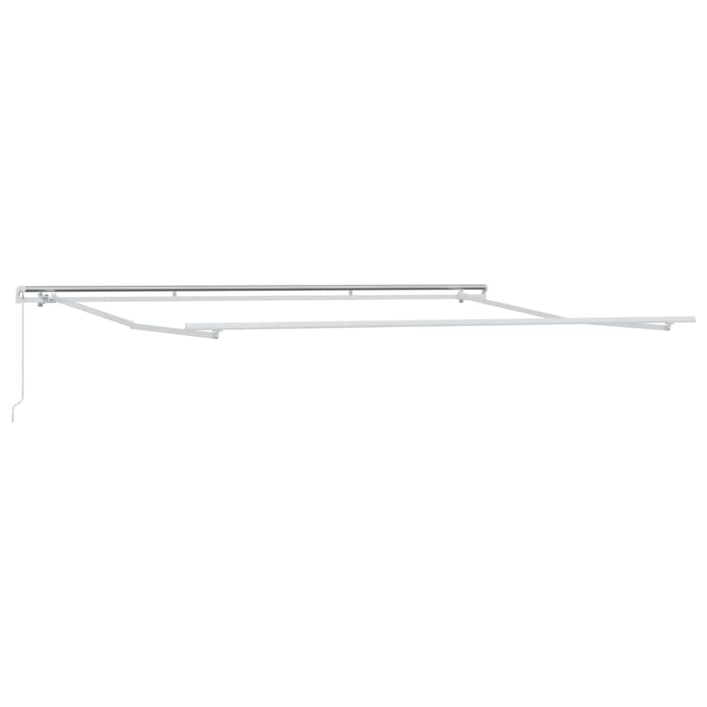 Awning Manual White 500 x 300 x 165 cm Polyester and Metal