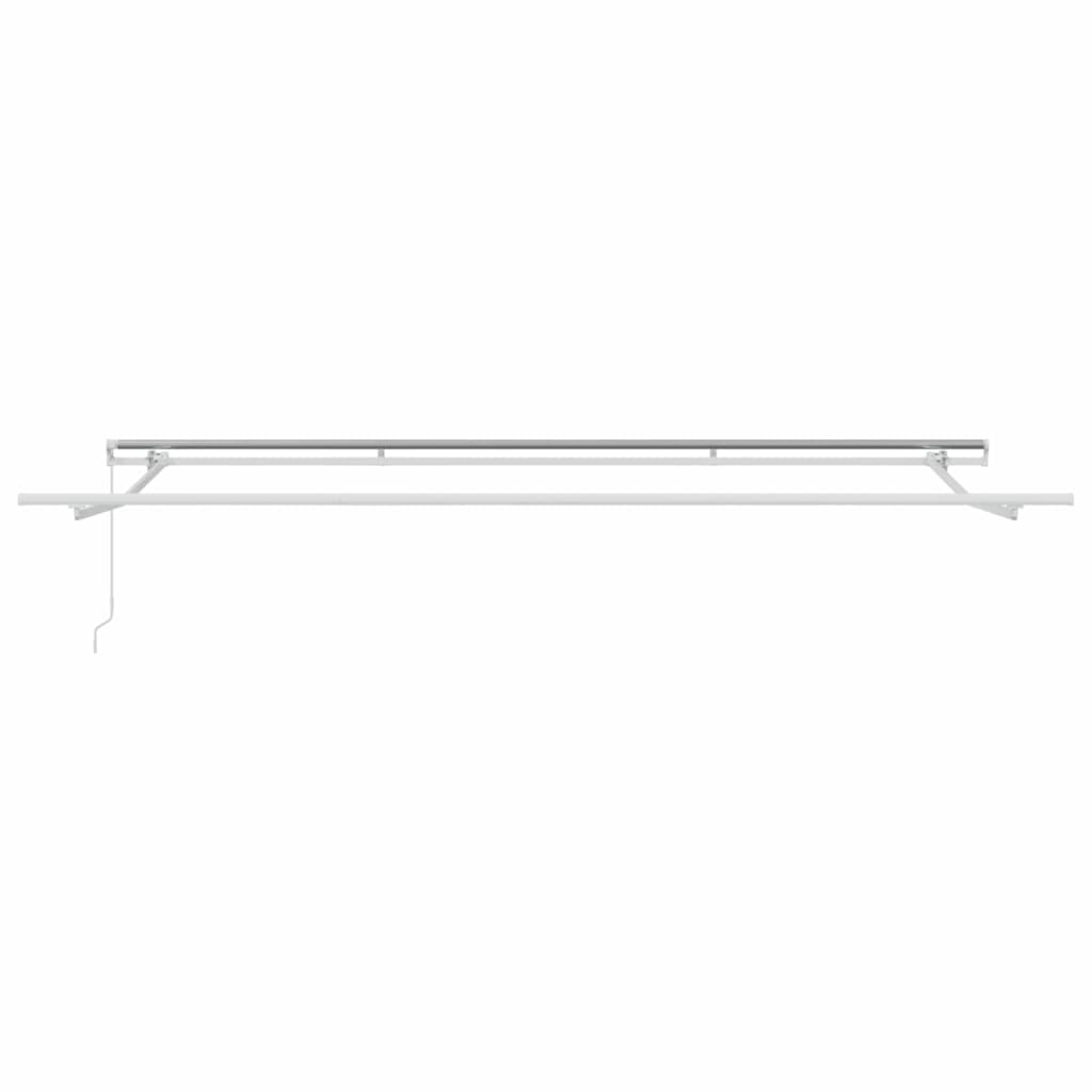 Awning Manual White 500 x 300 x 165 cm Polyester and Metal