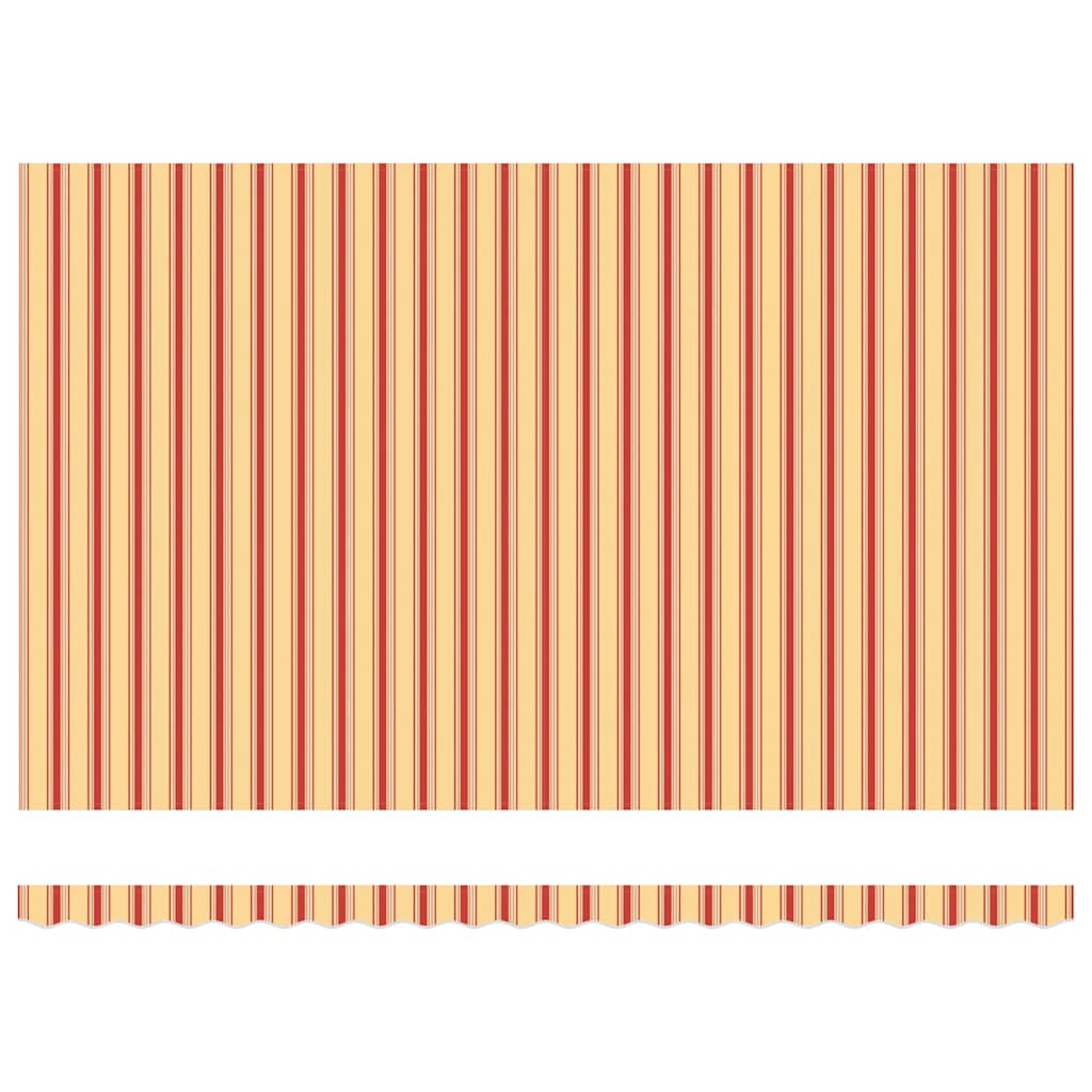 Retractable Awning Retractable Yellow and Orange 500 x 350 cm