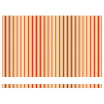 Retractable Awning Retractable Yellow and Orange 500 x 350 cm