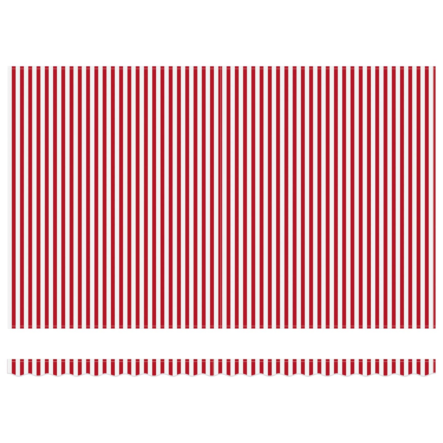 Retractable Awning Red and White 500 x 350 cm