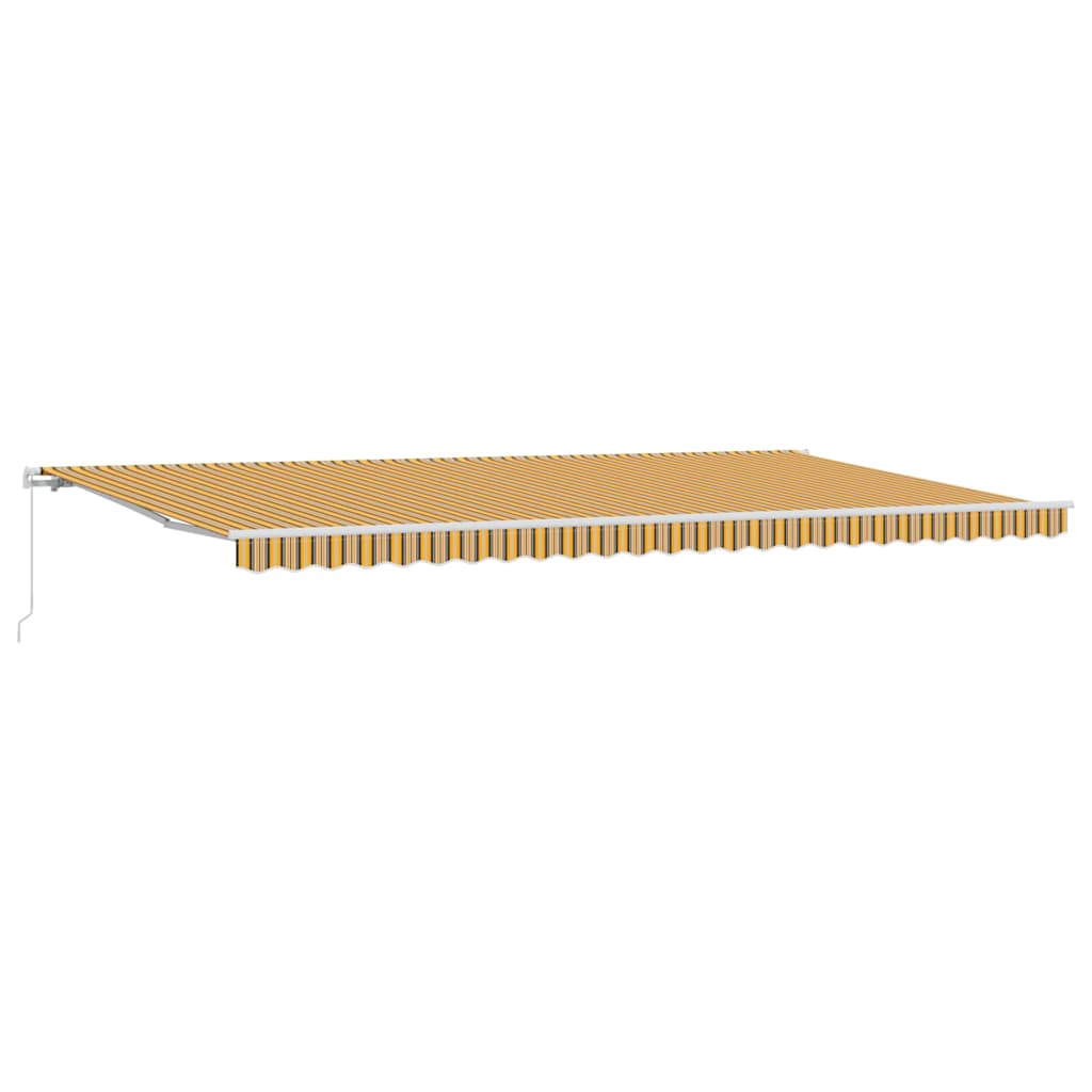 Retractable Awning Retractable Manual Multicolour 600 x 300 cm
