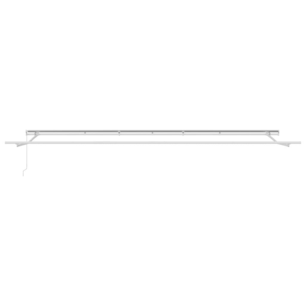 Retractable Awning Retractable Manual Multicolour 600 x 300 cm
